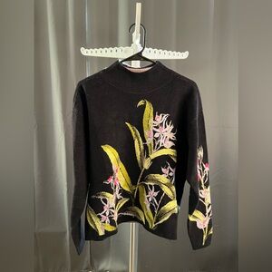 Anthropologie turtleneck boxy fit sweater